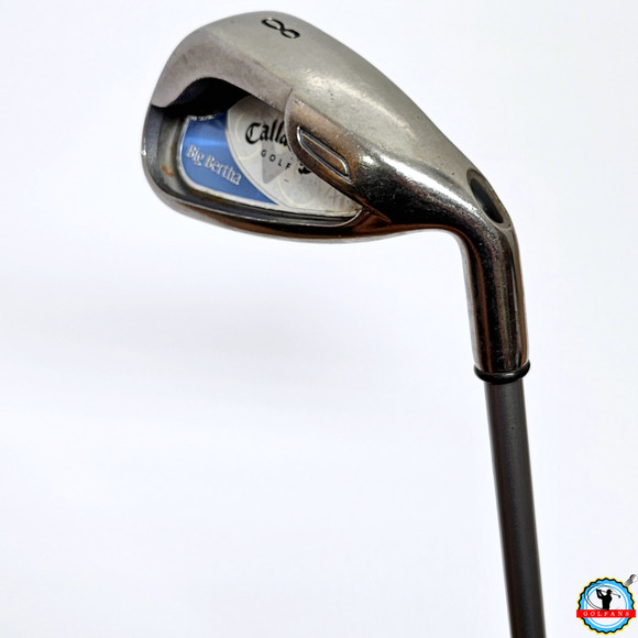 Callaway Other - Women's Callaway Big Bertha 2008 Single 8-Iron Ladies Graphite RH 36" w New Grip